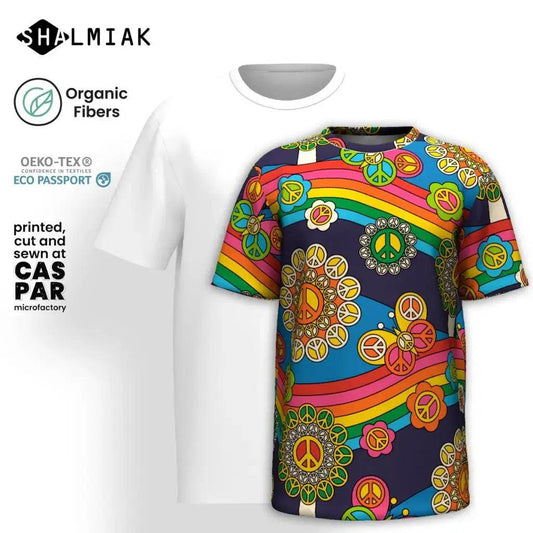 HIPPIE PARK - T-shirt  (organic cotton) - SHALMIAK