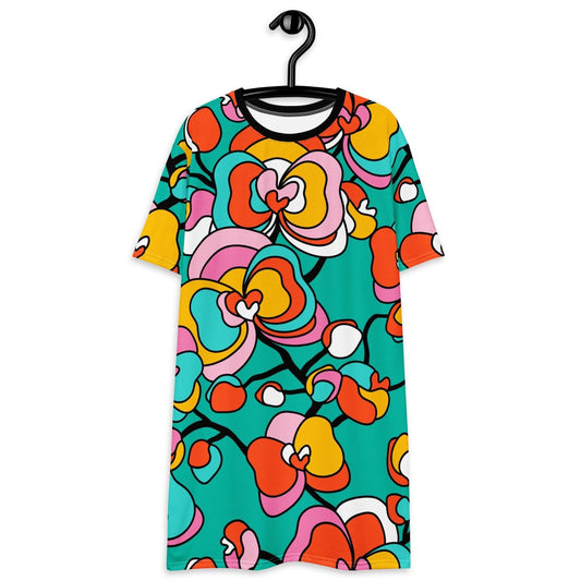 JUBILEE mint - T-shirt dress - SHALMIAK