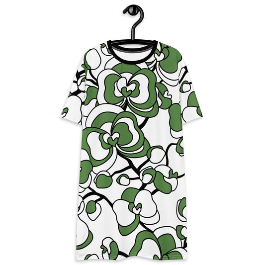 JUBILEE simply green - T-shirt dress - SHALMIAK