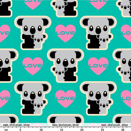 KOALA LOVE mint - SHALMIAK