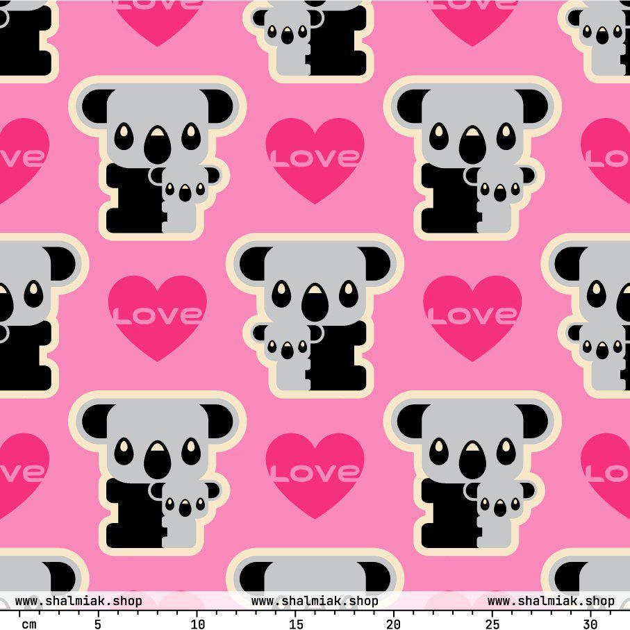 KOALA LOVE pink - SHALMIAK