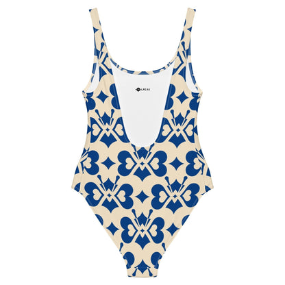 LOVE BUTTERFLY bluelight - One-Piece Swimsuit - SHALMIAK