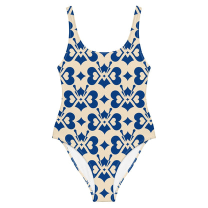 LOVE BUTTERFLY bluelight - One-Piece Swimsuit - SHALMIAK