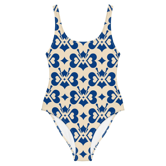 LOVE BUTTERFLY bluelight - One-Piece Swimsuit - SHALMIAK