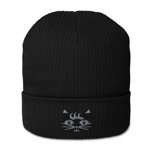 MAGICAT - Organic ribbed beanie - SHALMIAK