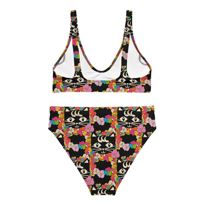 MAGICAT black - Bikinis made of recycled material - SHALMIAK