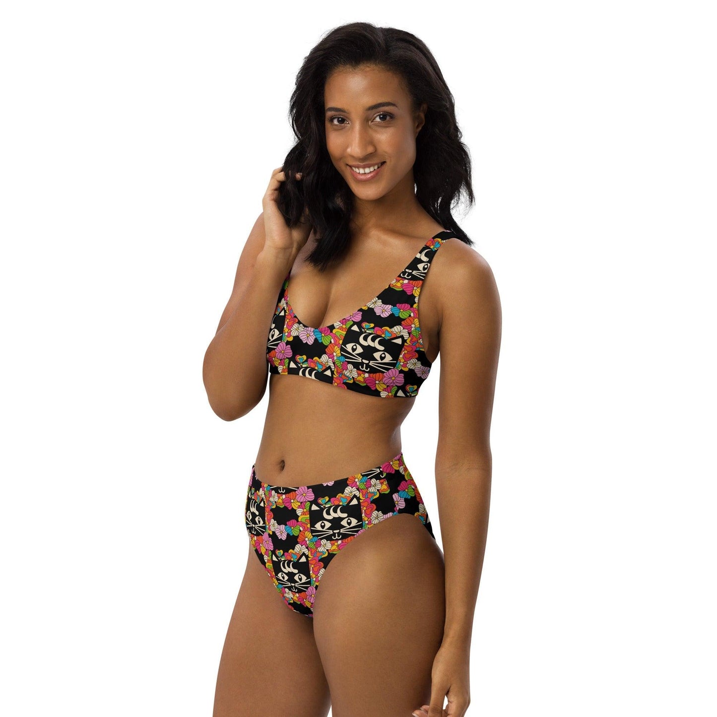 MAGICAT black - Bikinis made of recycled material - SHALMIAK