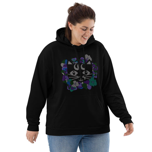 MAGICAT mystic (just cat) - Unisex Hoodie (recycled) - SHALMIAK