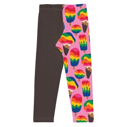 MANIC ICE pink - Kid's Leggings - SHALMIAK