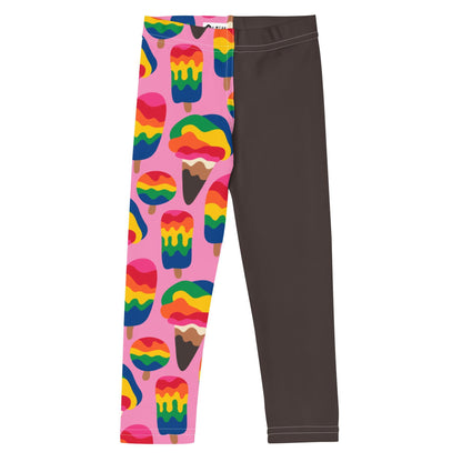 MANIC ICE pink - Kid's Leggings - SHALMIAK