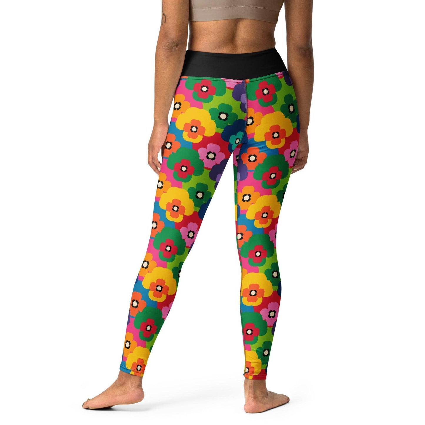 PANSY FAB -2- Yoga Leggings - SHALMIAK