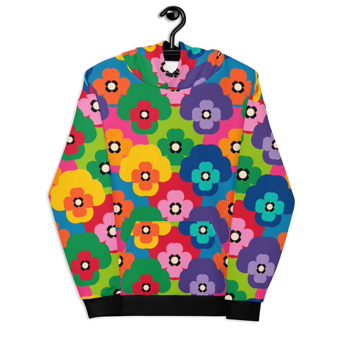 PANSY FAB colour - Unisex Hoodie (recycled) - SHALMIAK