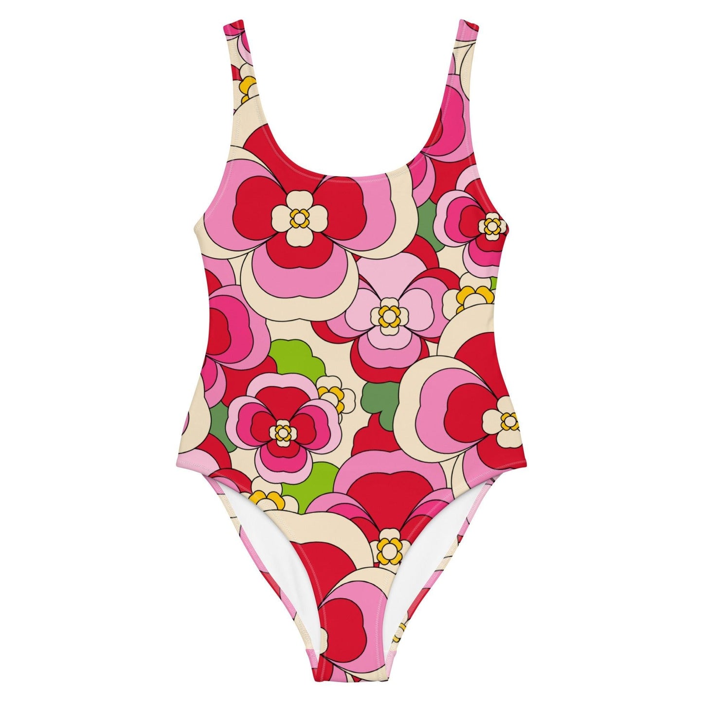 PANSY FANTASY pink - One-Piece Swimsuit - SHALMIAK