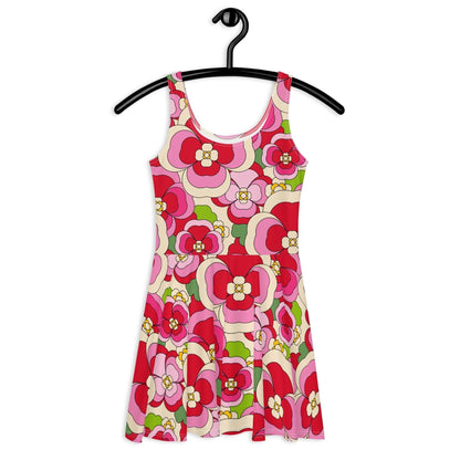 PANSY FANTASY pink - Skater Dress - SHALMIAK