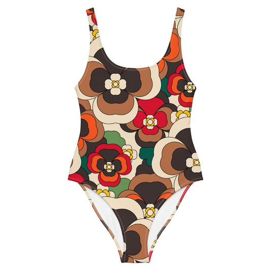 PANSY FANTASY retro - One-Piece Swimsuit - SHALMIAK