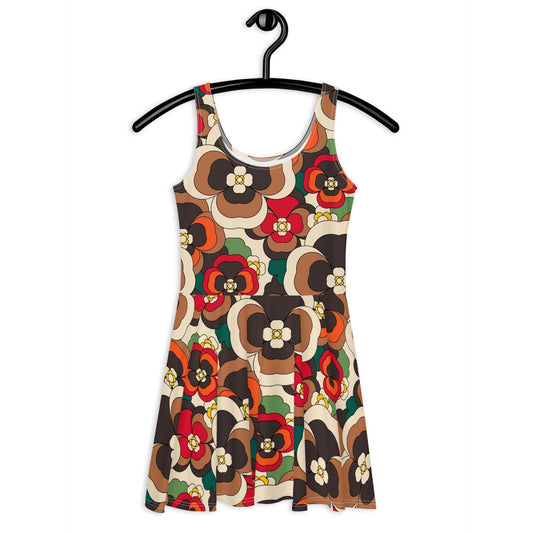 PANSY FANTASY retro - Skater Dress - SHALMIAK