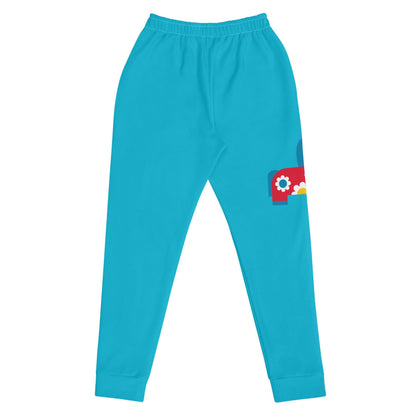 PONY BLOOM turquoise - Women's Sweatpants - SHALMIAK