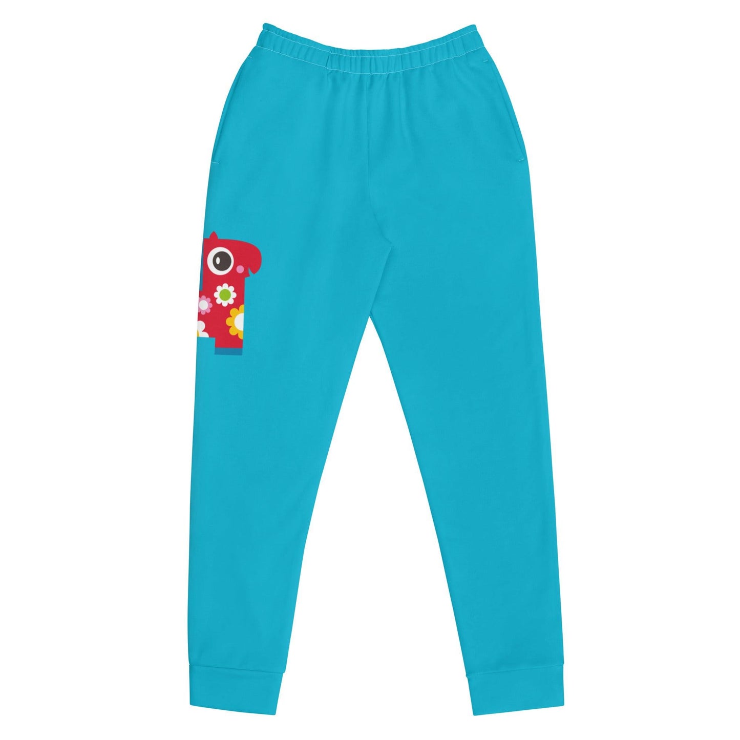 PONY BLOOM turquoise - Women's Sweatpants - SHALMIAK