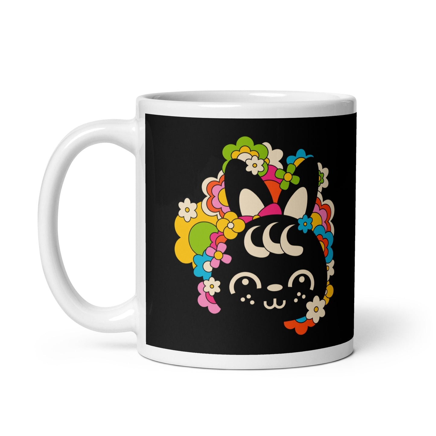 POPBUNNY black - Ceramic Mug - SHALMIAK