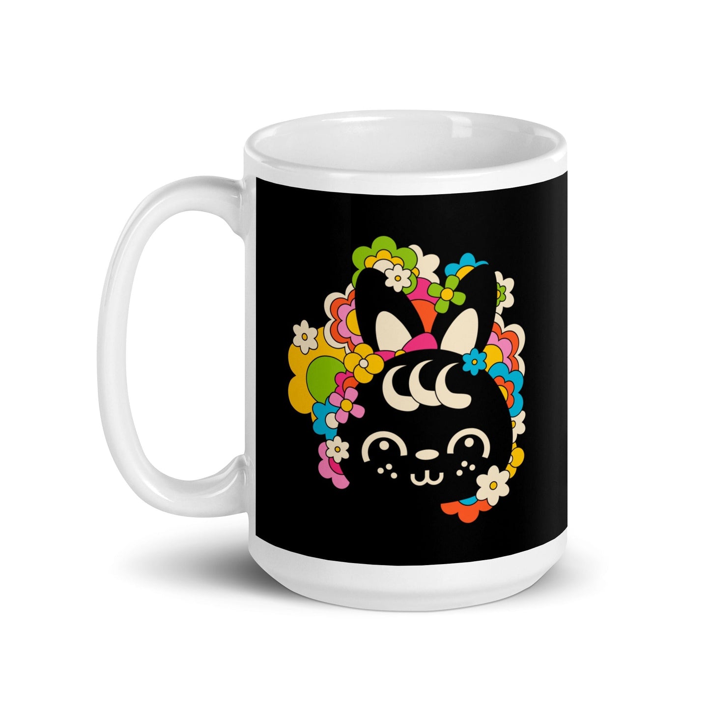 POPBUNNY black - Ceramic Mug - SHALMIAK