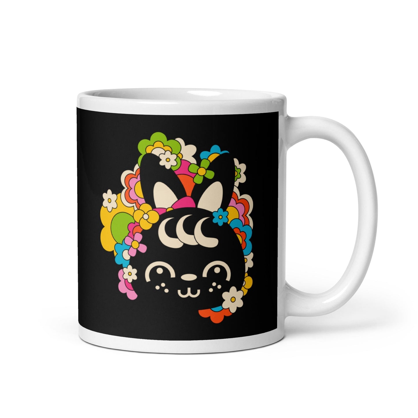 POPBUNNY black - Ceramic Mug - SHALMIAK