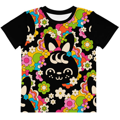 POPBUNNY black - Kid's T-shirt - SHALMIAK