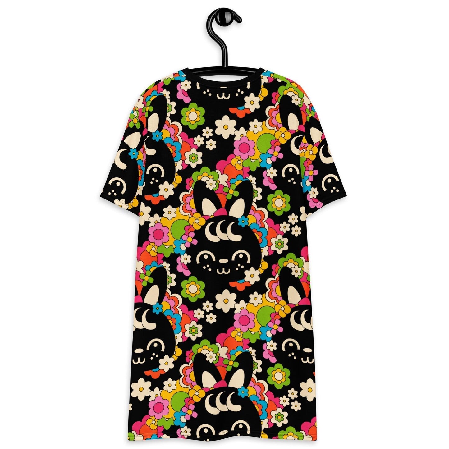 POPBUNNY black - T-shirt dress - SHALMIAK