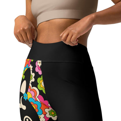 POPBUNNY black - Yoga Leggings - SHALMIAK