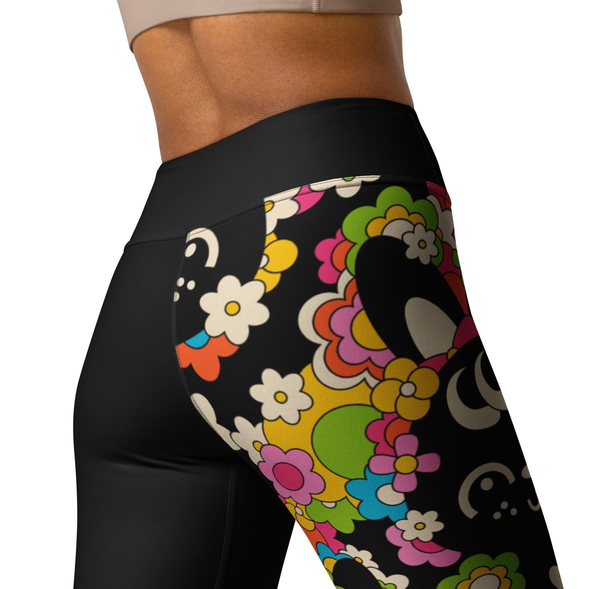 POPBUNNY black - Yoga Leggings - SHALMIAK