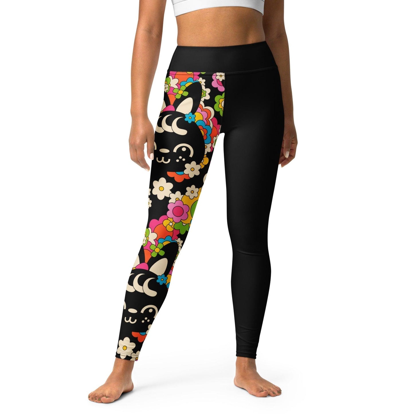 POPBUNNY black - Yoga Leggings - SHALMIAK