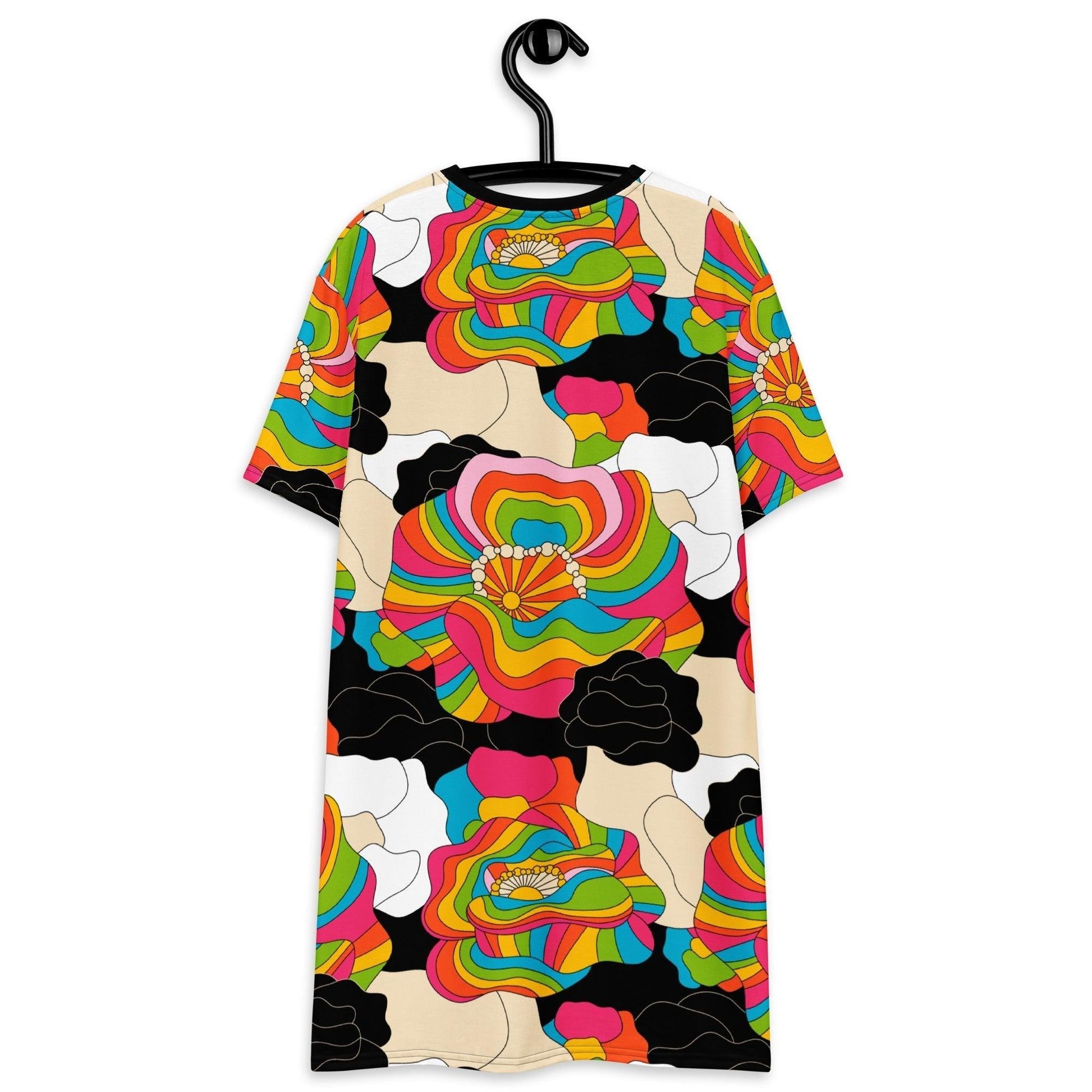 RAINBOW POPPY - T-shirt dress - SHALMIAK