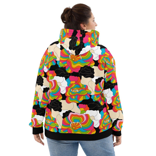 RAINBOW POPPY - Unisex Hoodie (recycled) - SHALMIAK