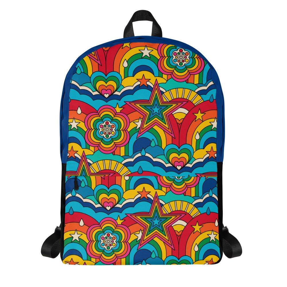 RAINBOW RAVE - Backpack - SHALMIAK