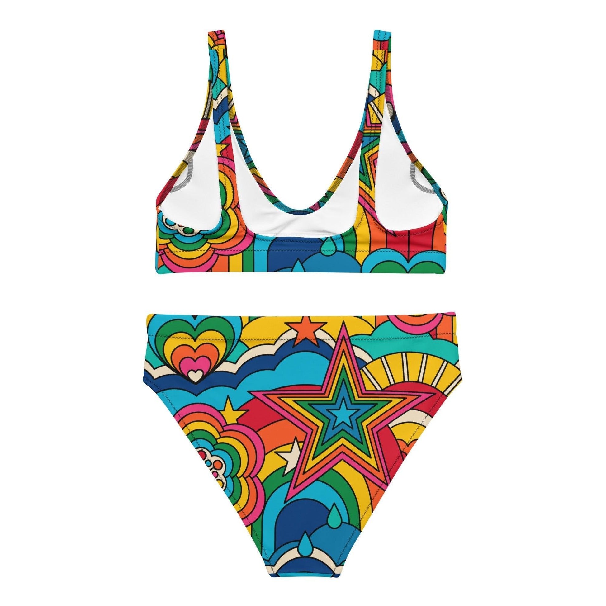 RAINBOW RAVE - Bikinis made of recycled material - SHALMIAK