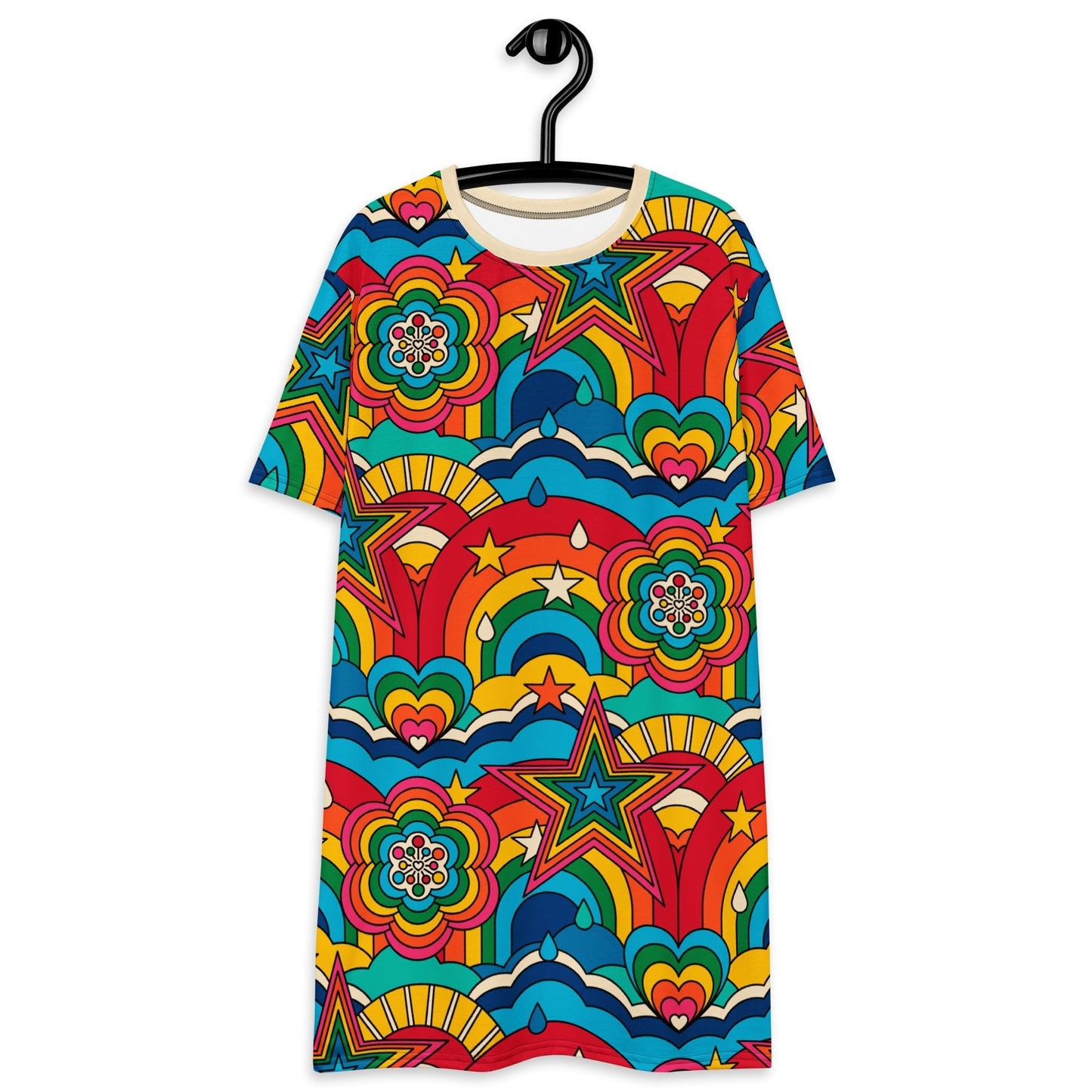 RAINBOW RAVE - T-shirt dress - SHALMIAK