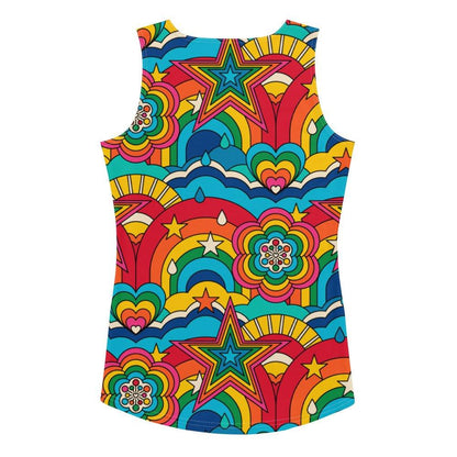 RAINBOW RAVE - Tank Top - SHALMIAK