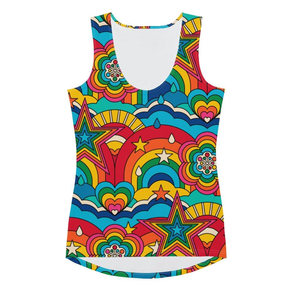 RAINBOW RAVE - Tank Top - SHALMIAK