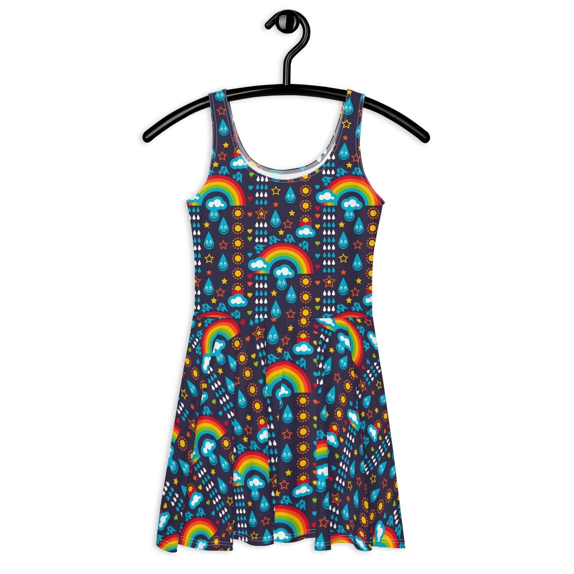 RAINBOWPHANT blue - Skater Dress - SHALMIAK