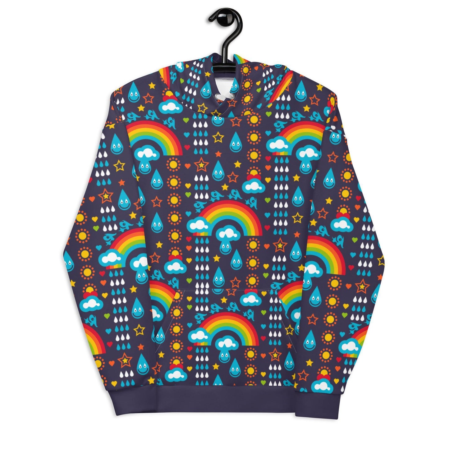 RAINBOWPHANT blue - Unisex Hoodie (recycled) - SHALMIAK