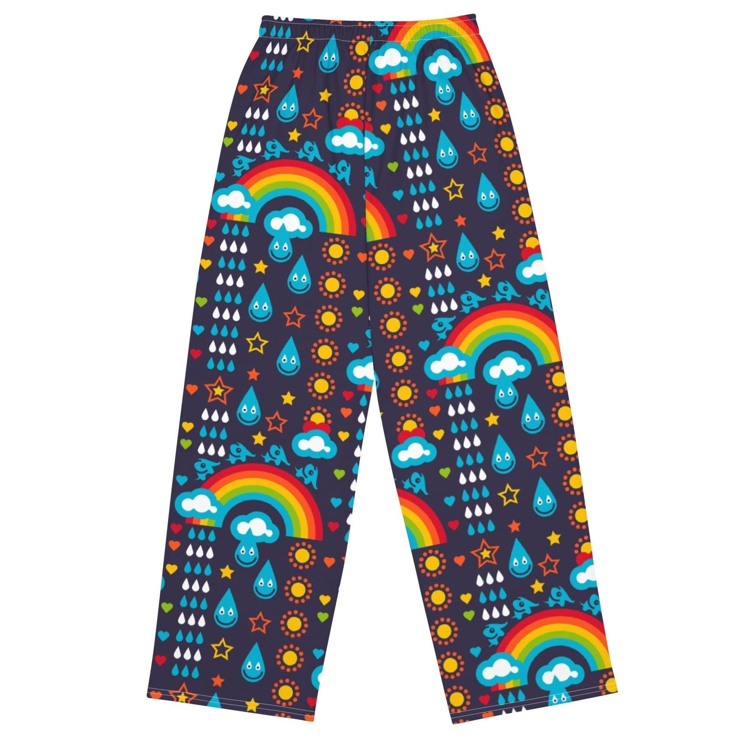 RAINBOWPHANT blue - Unisex wide-leg pants - SHALMIAK