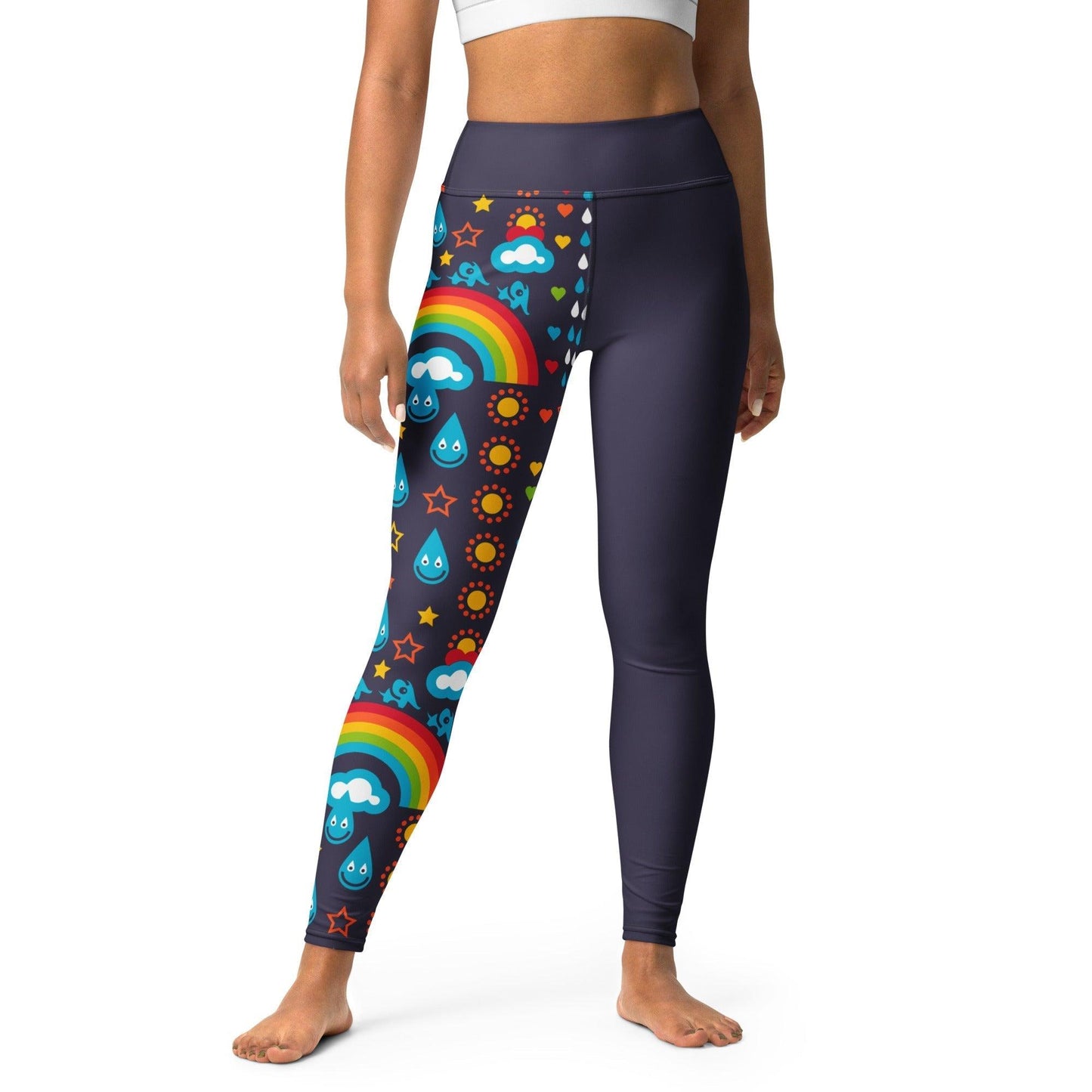 RAINBOWPHANT blue - Yoga Leggings - SHALMIAK