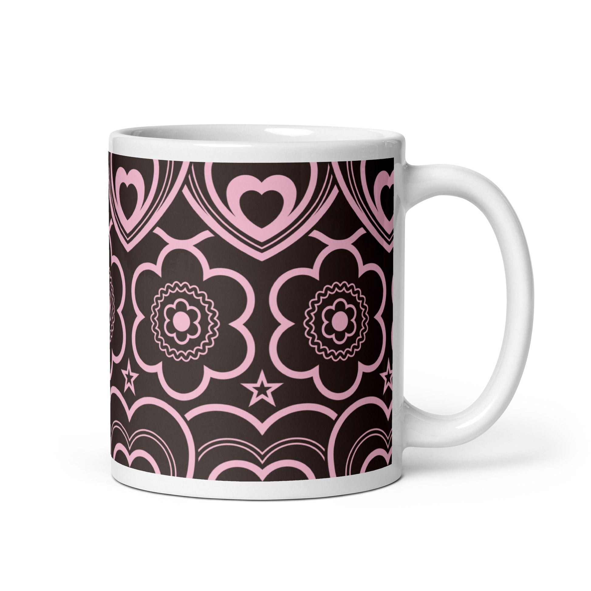 RAMONA pinkbrown - Ceramic Mug - SHALMIAK