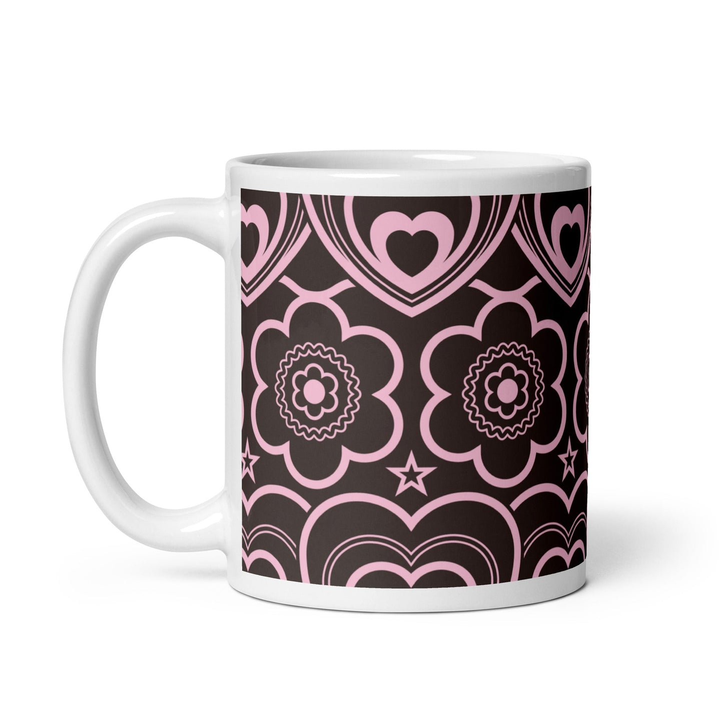 RAMONA pinkbrown - Ceramic Mug - SHALMIAK