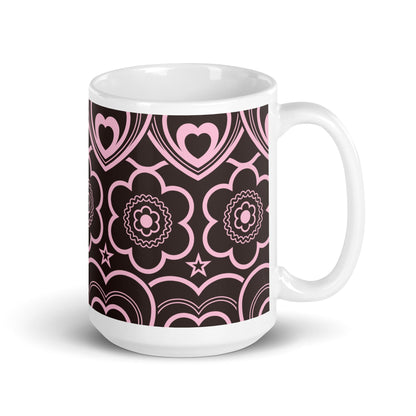 RAMONA pinkbrown - Ceramic Mug - SHALMIAK