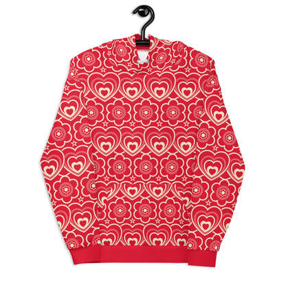 RAMONA red - Unisex Hoodie (recycled) - SHALMIAK