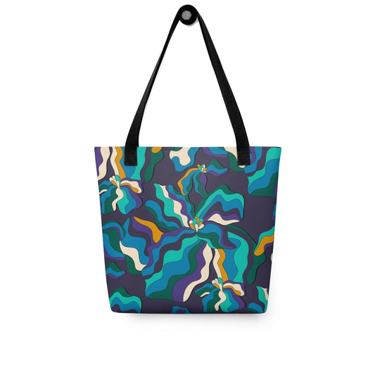 SASSY IRIS purple - Tote bag - SHALMIAK