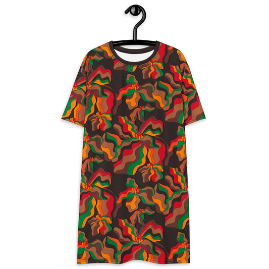 SASSY IRIS retro - T-shirt dress - SHALMIAK