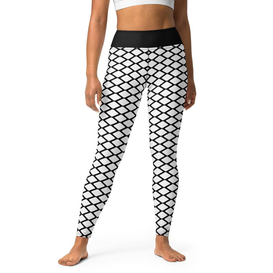 SHALMIAKKI white - Yoga Leggings - SHALMIAK