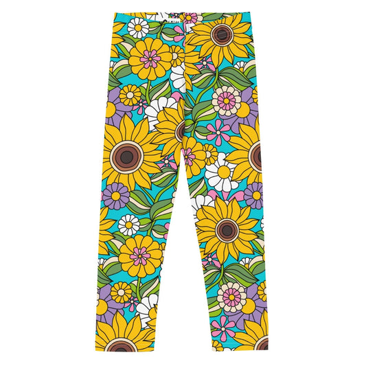 SUNDANCE turquoise -2- Kid's Leggings - SHALMIAK