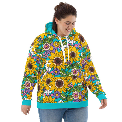 SUNDANCE turquoise - Unisex Hoodie (recycled) - SHALMIAK